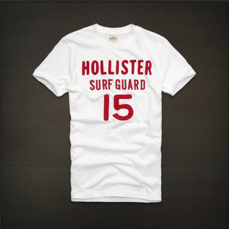 Hollister Hombres De Cuello Redondo Corto Remera HCO3970